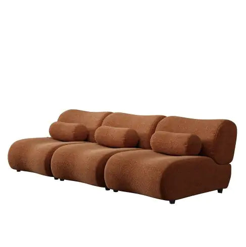 Contemporary Modular Sofa w/ 3 Seat Sectional