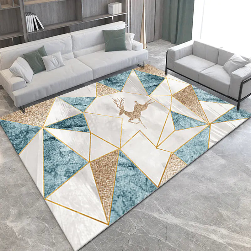 Cross-Border Luxury Style Area Rug for Home Decor
