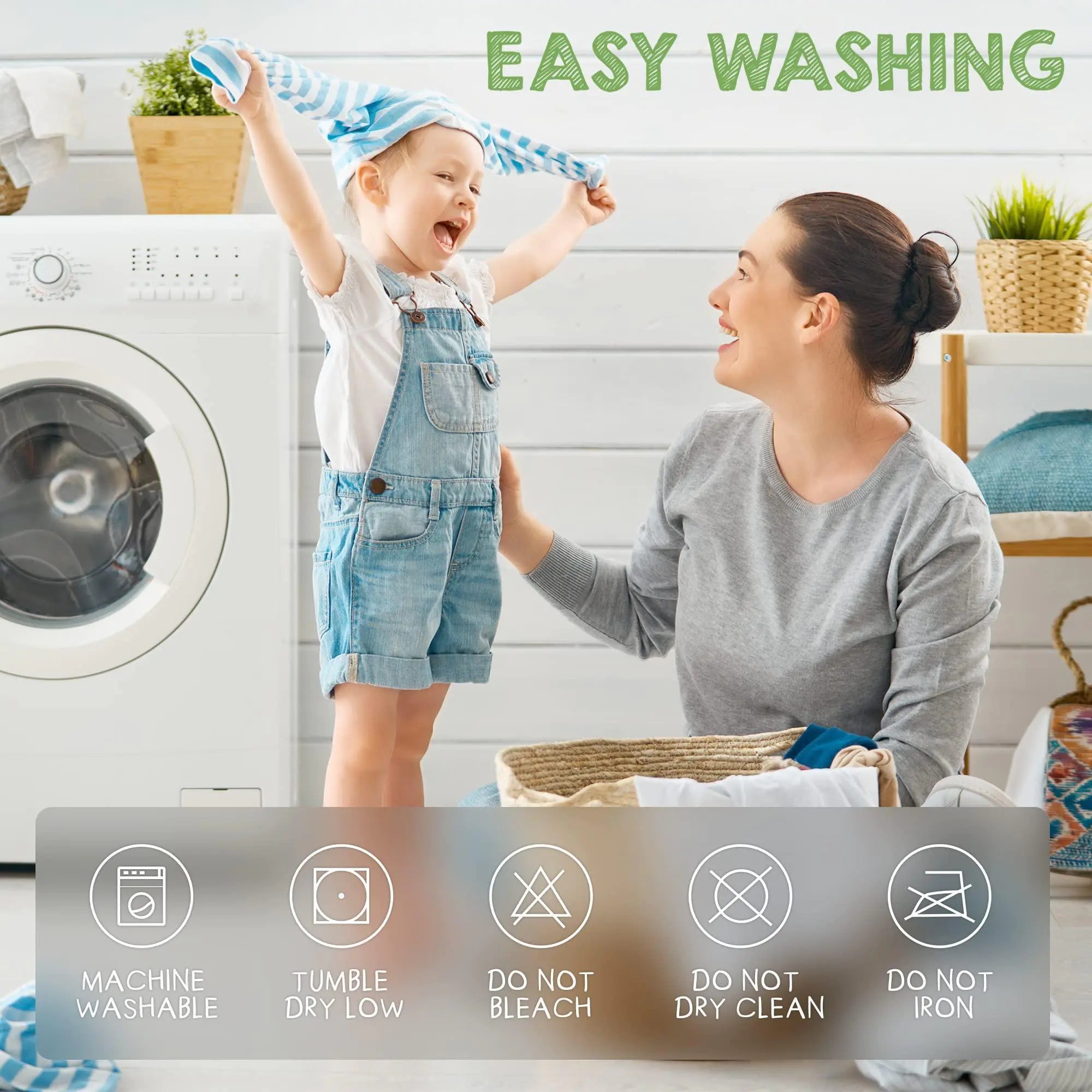 Hooded Baby Towels 33x33 Inch with Elephant Face