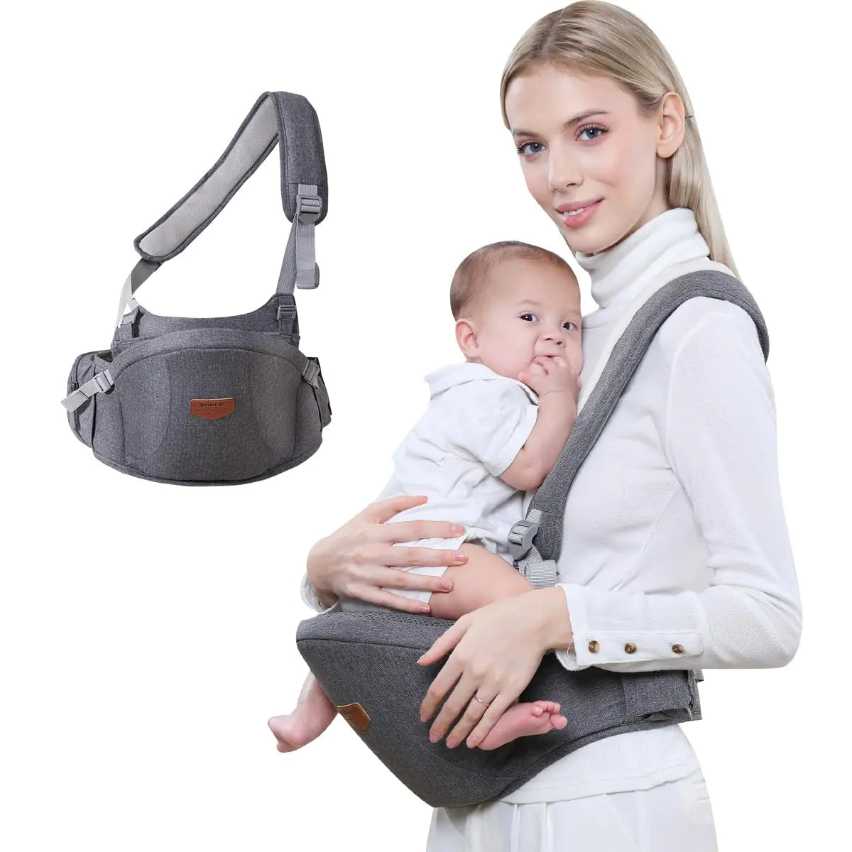 SUNVENO Baby Hip Seat Carrier Ergonomic Waist Seat