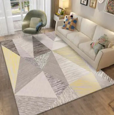 Scandi Geo Modern Rug – Chic 80x120cm Living Carpet