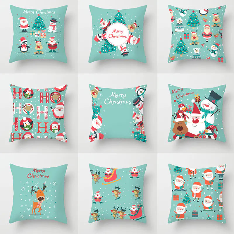 Holiday Toon Cushion Cover