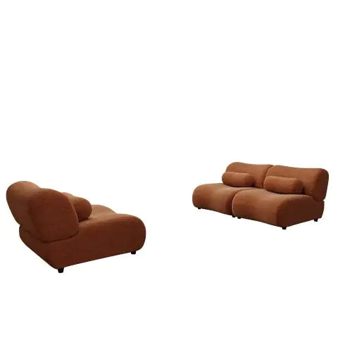 Contemporary Modular Sofa w/ 3 Seat Sectional