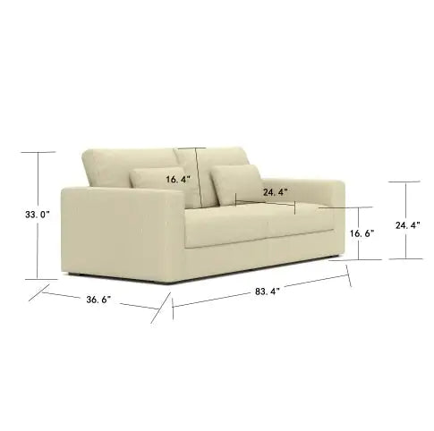 Modern Sofa Couches, 3 Seater Sofa