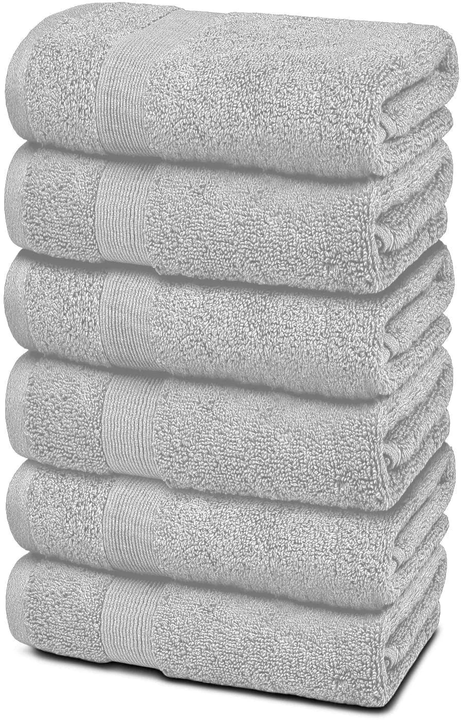 6 Pcs Resort Collection Soft Hand Towels 16x27