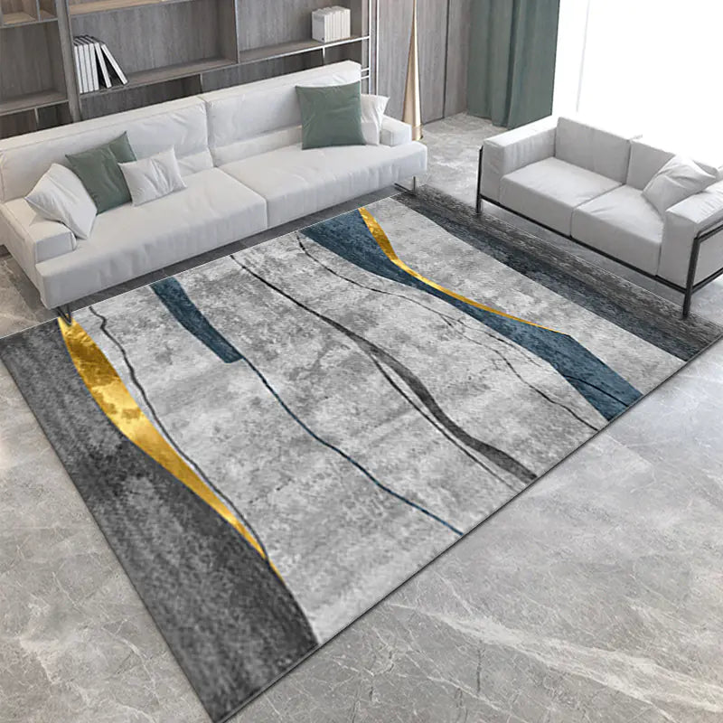 Cross-Border Luxury Style Area Rug for Home Decor