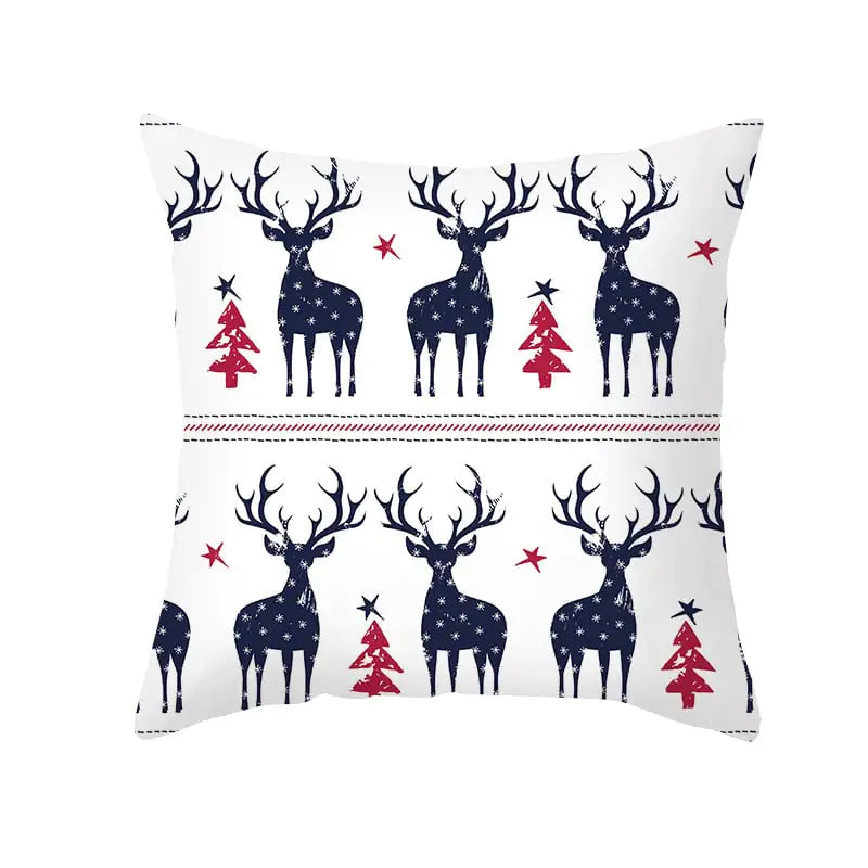 Festive Cartoon Cushion Cover