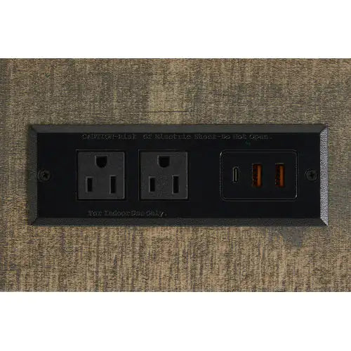 Bar Table Set With Power Socket