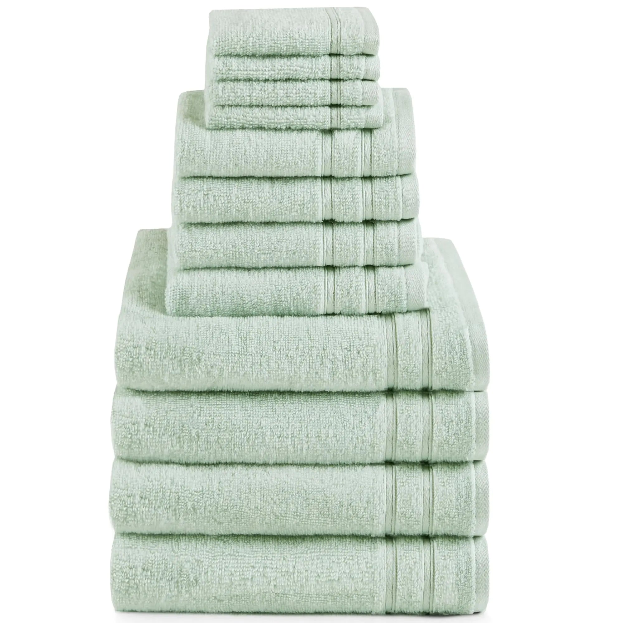 Comfort Spaces Luxury Bathroom Towel Set, 12 Pieces