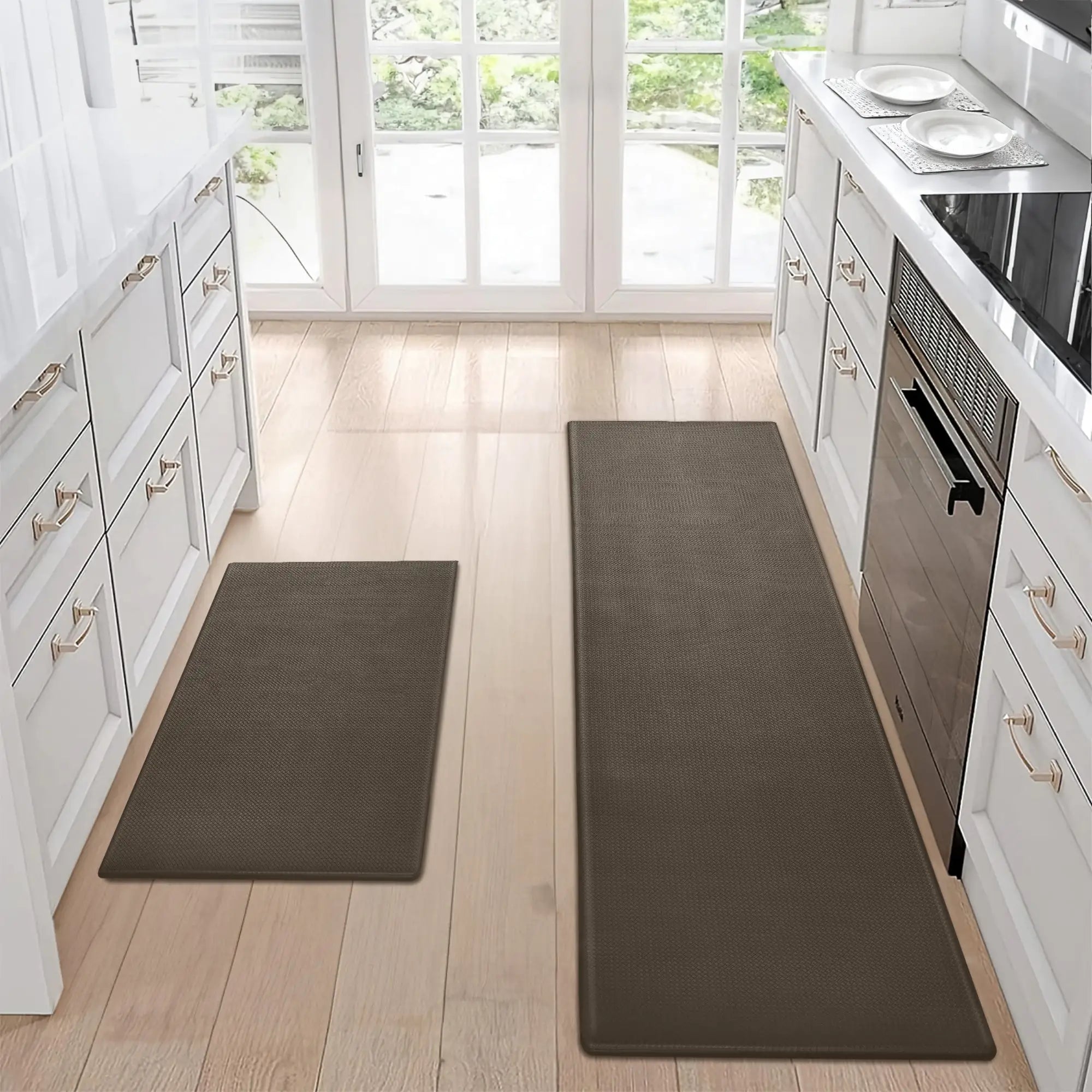 Kitchen Floor Mat Two-piece Set