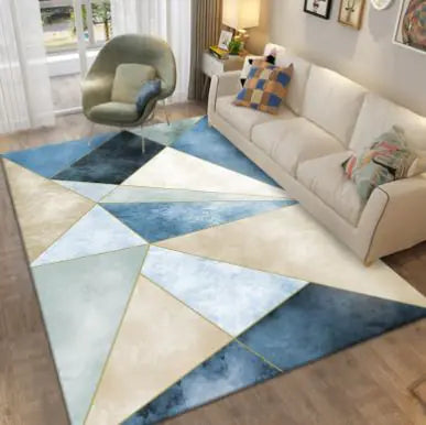 Scandi Geo Modern Rug – Chic 80x120cm Living Carpet