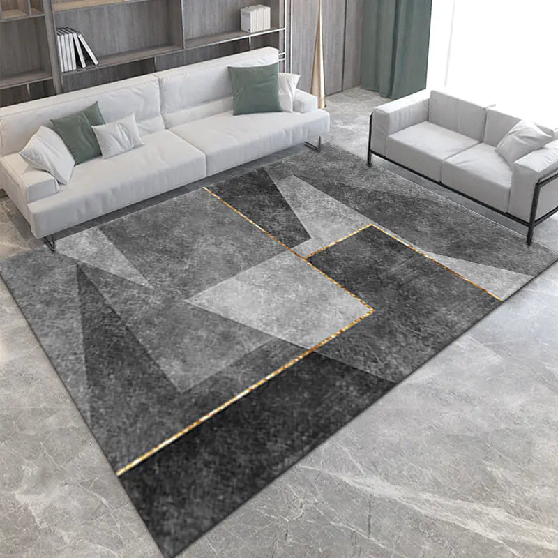 Cross-Border Luxury Style Area Rug for Home Decor