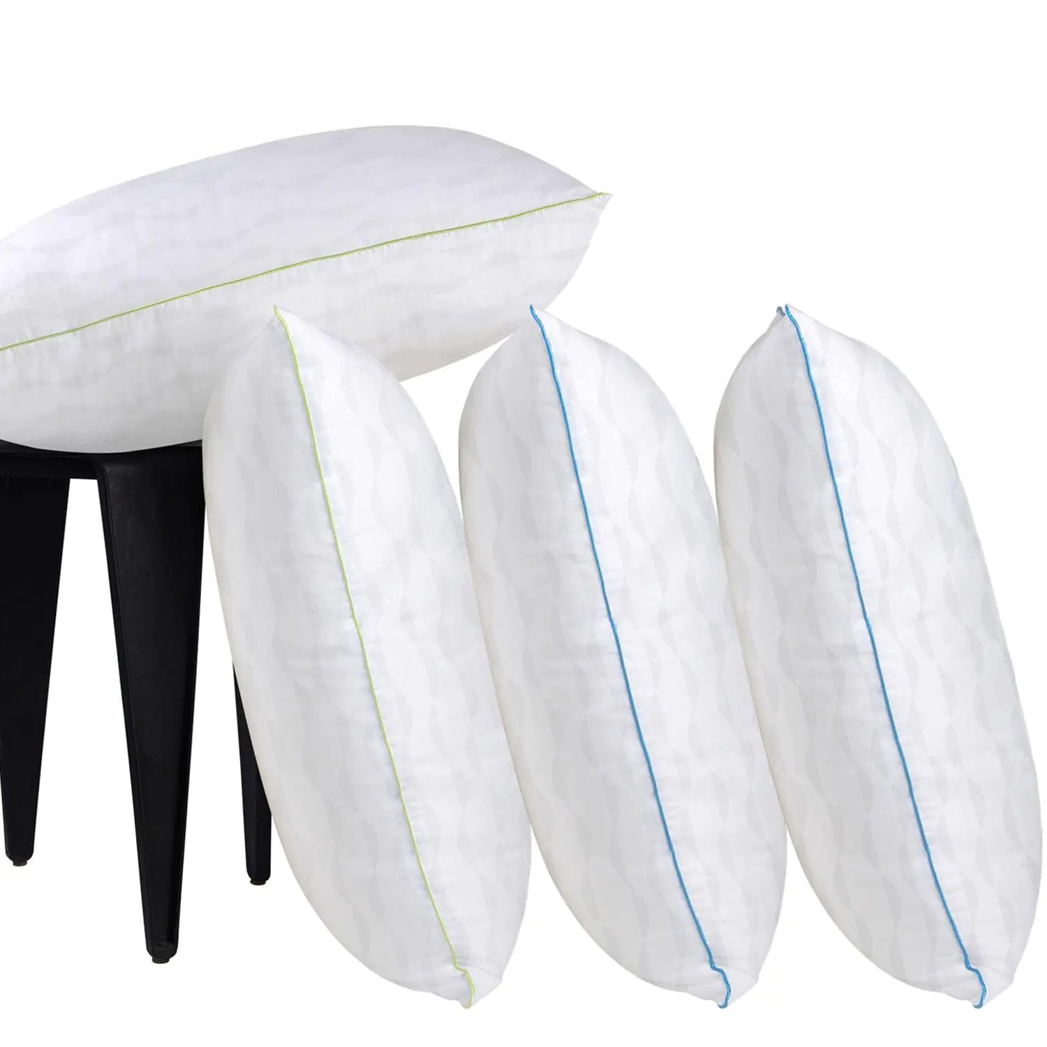 King Comfort Adjustable Pillows 4-Pack with Cooling Tech