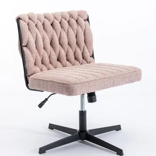 Stationary Pink Desk Chair