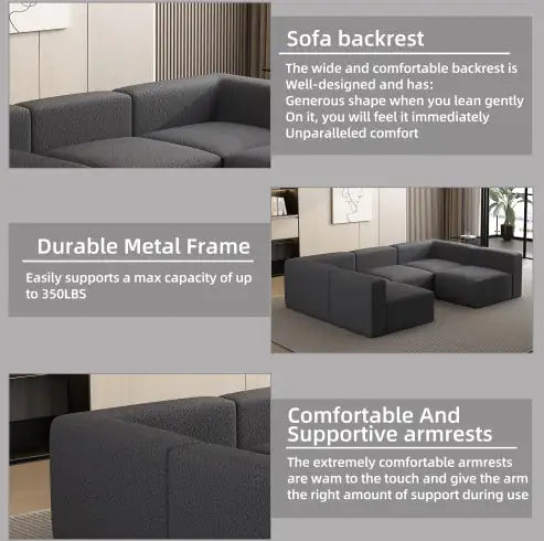 Modular Sectional Sofa Sleeper Couch