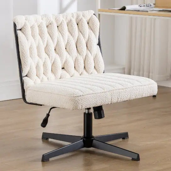 Stationary Pink Desk Chair