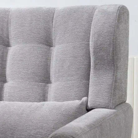 Comfortable Upholstered Lounge Chair with Pillows