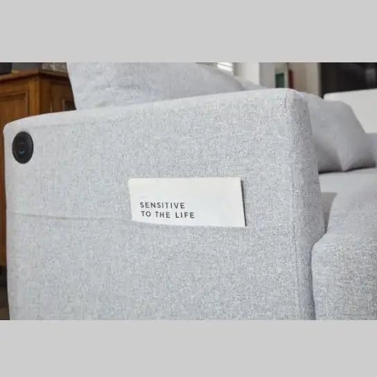 Fabric 3 Seater Couch With 2 USB,