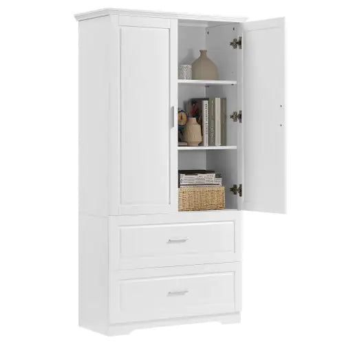 High Bathroom Storage Cabinet