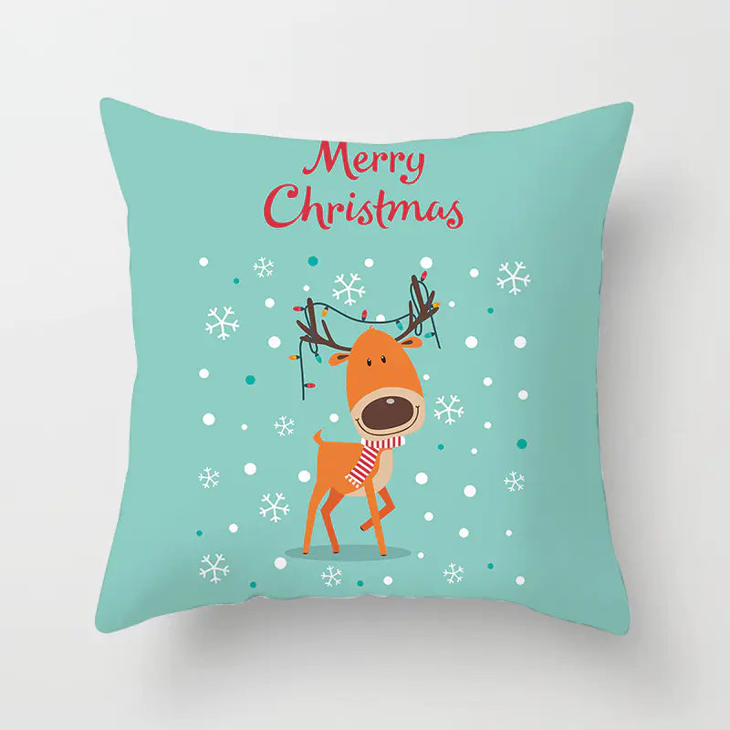 Holiday Toon Cushion Cover