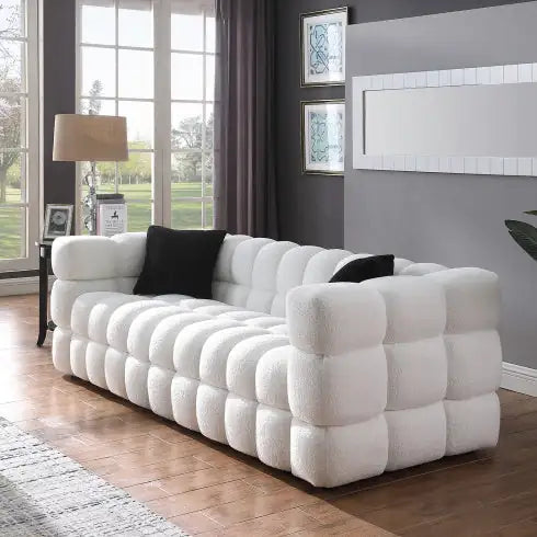 Marshmallow Sofa 84.3 Length ,35.83 Depth ,3 Seater