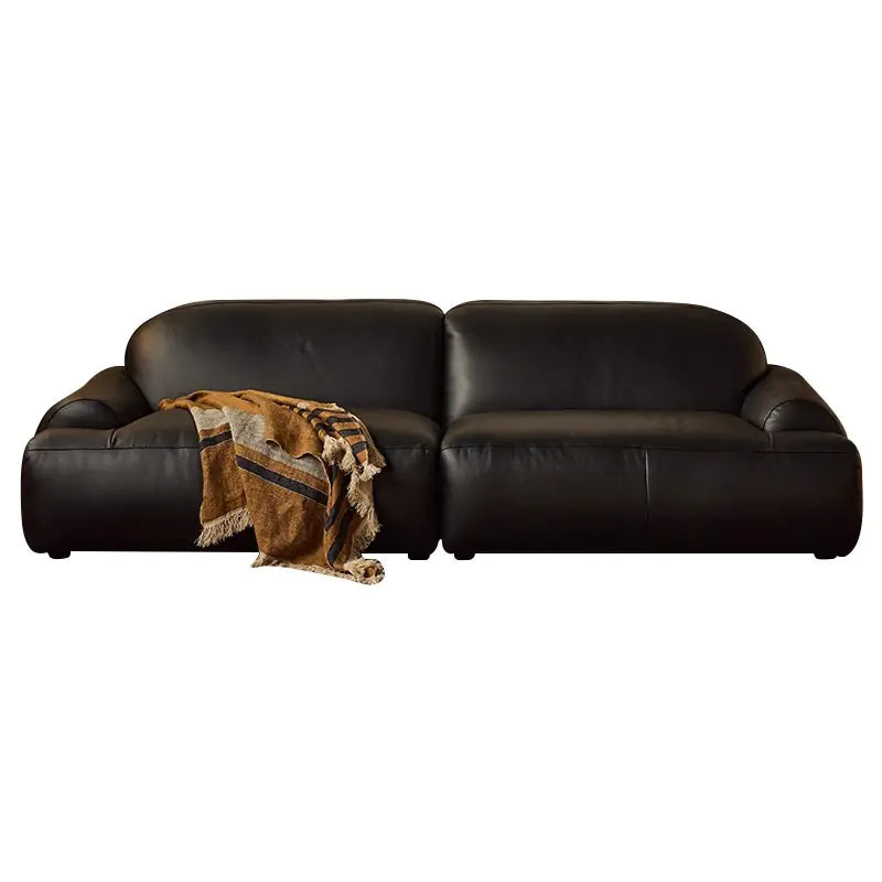 Modern Minimalist Leather Sofa Set