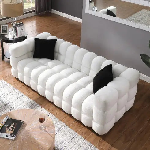 Marshmallow Sofa 84.3 Length ,35.83 Depth ,3 Seater