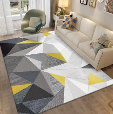 Scandi Geo Modern Rug – Chic 80x120cm Living Carpet