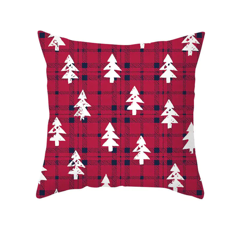 Festive Cartoon Cushion Cover