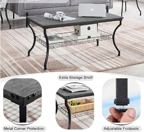 3-piece Living Room Set, Coffee Table
