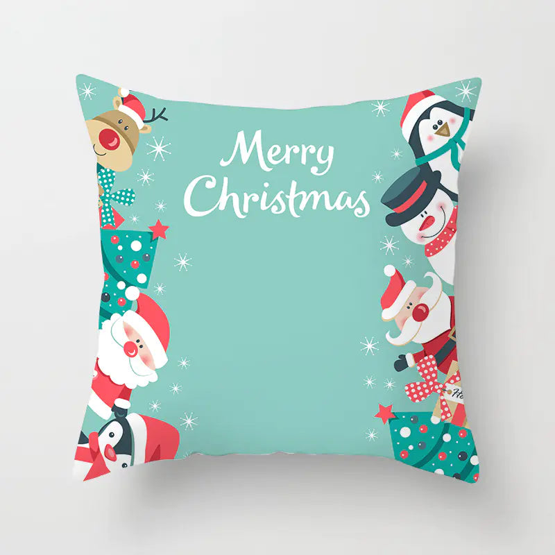 Holiday Toon Cushion Cover