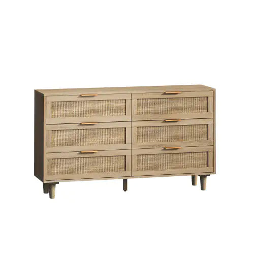 Drawers Rattan Storage Cabinet Rattan Drawer