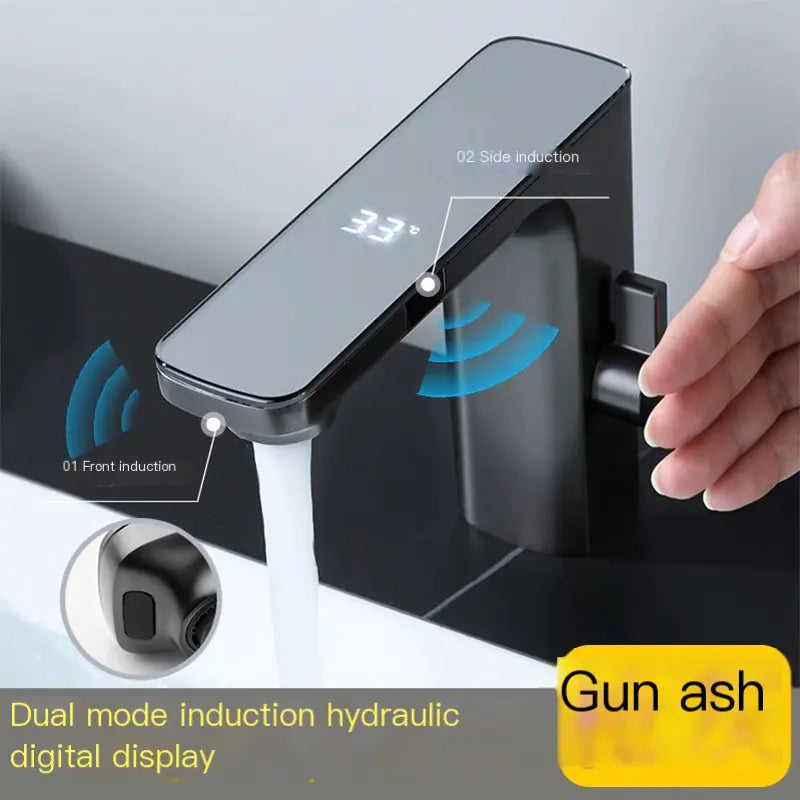 Smart Sensor Faucet with Digital Display