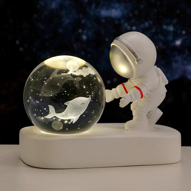 Creative Astronaut Starry Night Desk Light Decor