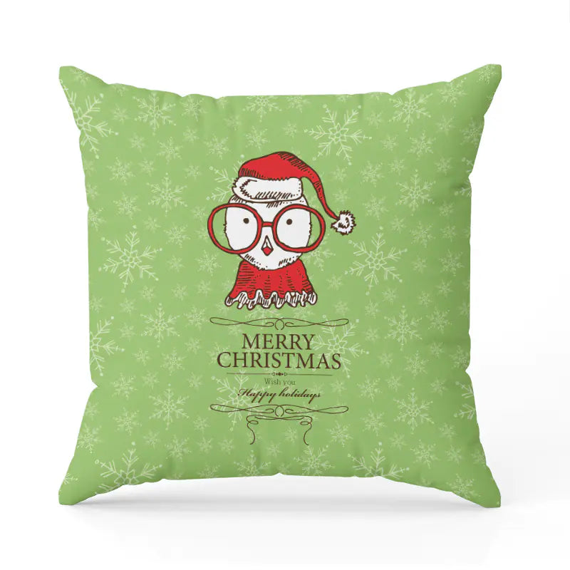 Holiday Tree Pillow Slip for Sofas