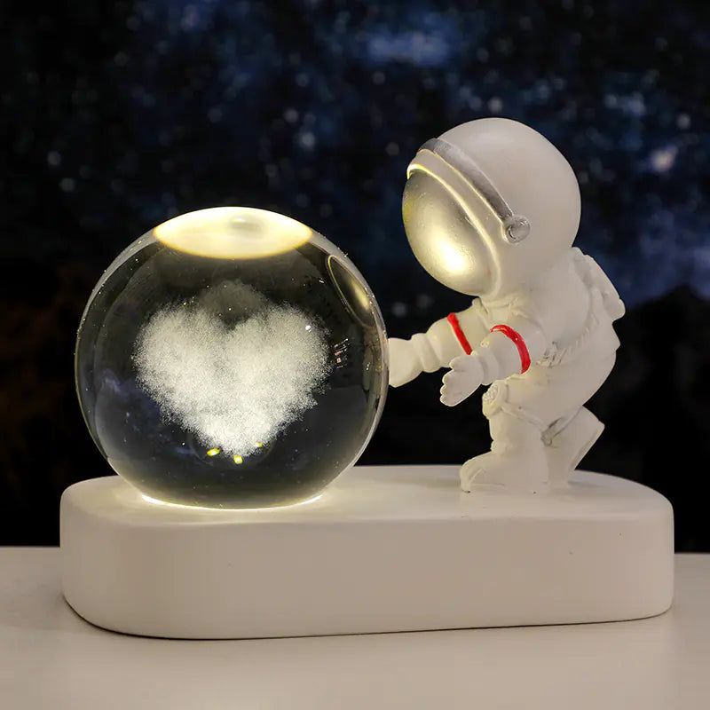Creative Astronaut Starry Night Desk Light Decor