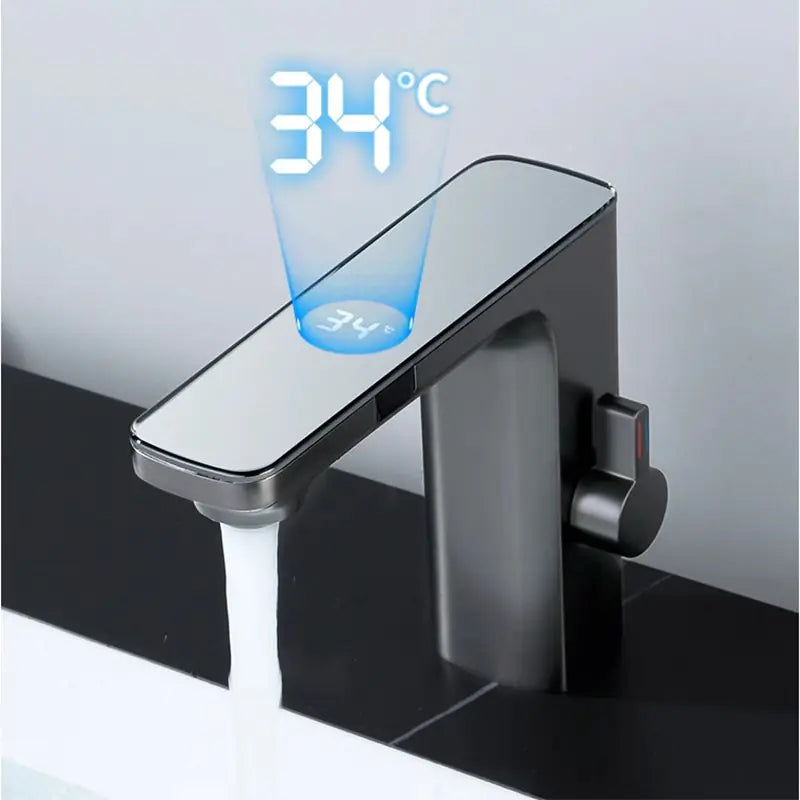Smart Sensor Faucet with Digital Display