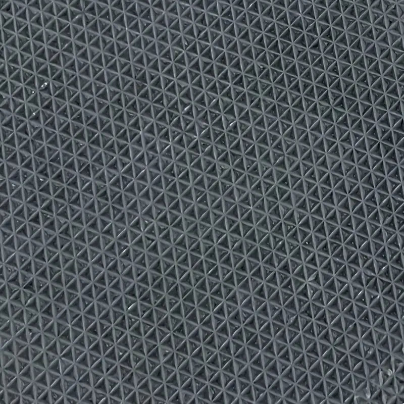 Geometric Abstract Velvet Fabric Rug with TPR Backing