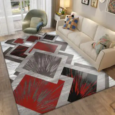 Scandi Geo Modern Rug – Chic 80x120cm Living Carpet