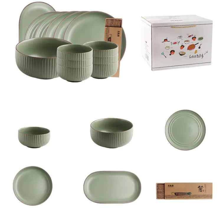 Tableware Bowl And Dish Set