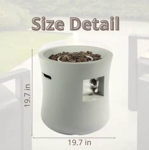 Outdoor Propane Fire Pit Table