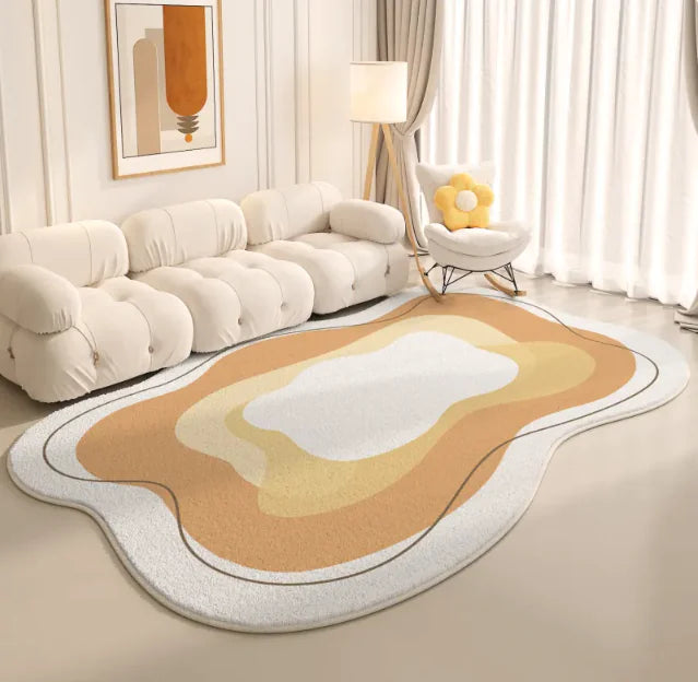 Spacious Modern Living Room Rug