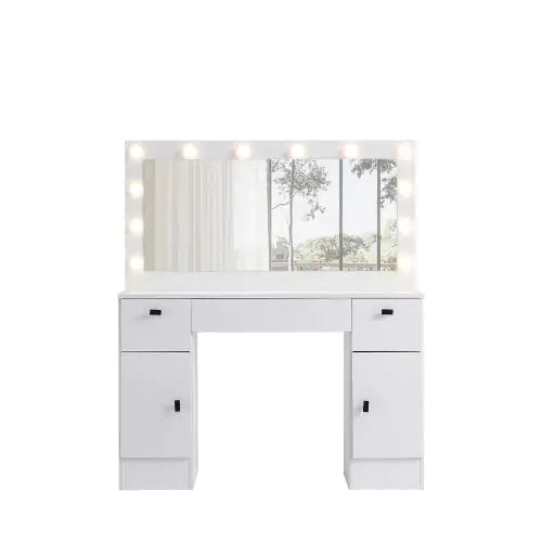 Dresser With Illuminated Mirror, 3 Colors