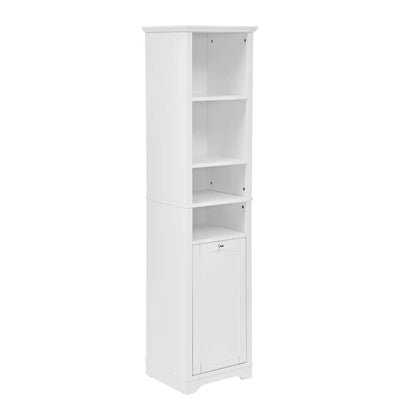 64 Inch High Bathroom Storage Cabinet