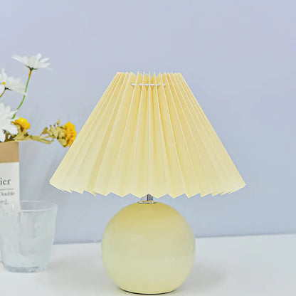 Chic Compact Ceramic Lamp