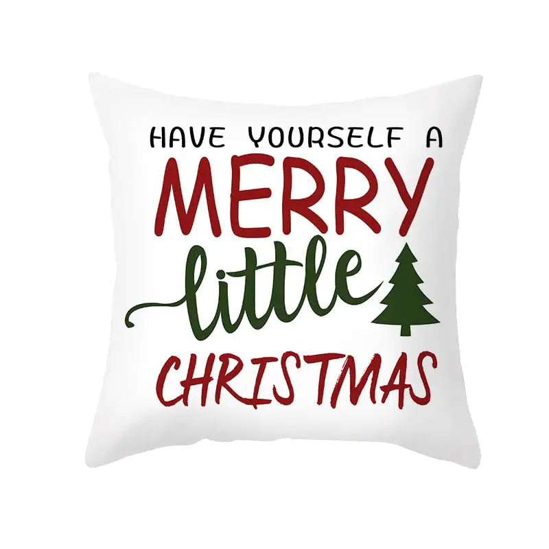 Festive Cartoon Cushion Cover