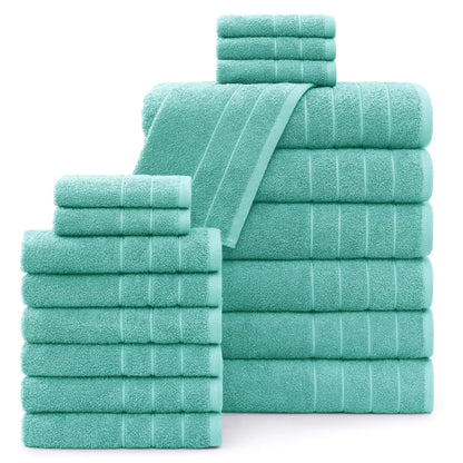 Casa Platino 18 Piece Bathroom Towel Sets