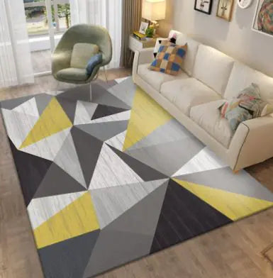 Scandi Geo Modern Rug – Chic 80x120cm Living Carpet
