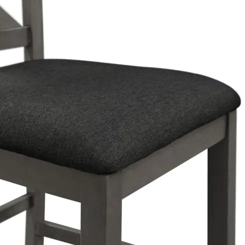 TOPMAX 5 Pieces Counter Height Bar Table Set