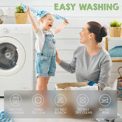 Hooded Baby Towels 33x33 Inch with Elephant Face